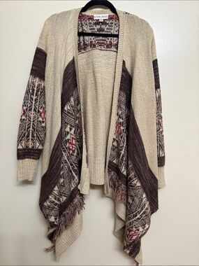 Knox Rose Fringe Duster Sweater